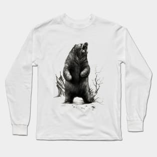 Angry Bear Long Sleeve T-Shirt